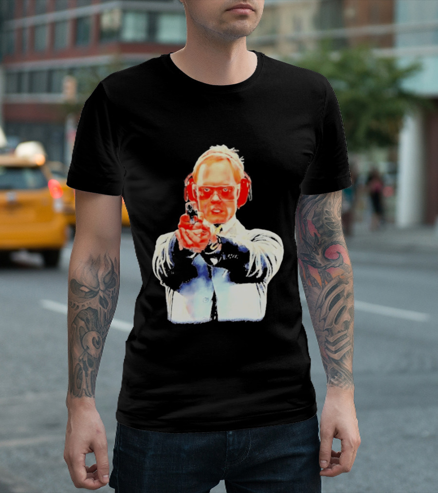 Dr. Niles Crane With Hand Cannon Analyzed Kiss T-Shirt
