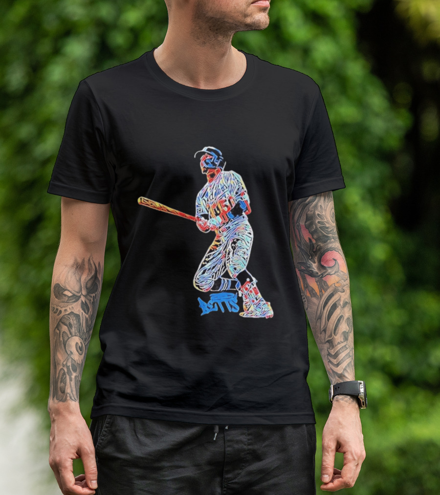 Mookie Betts Los Angeles Dodgers MLB Baseball Artful T-Shirt