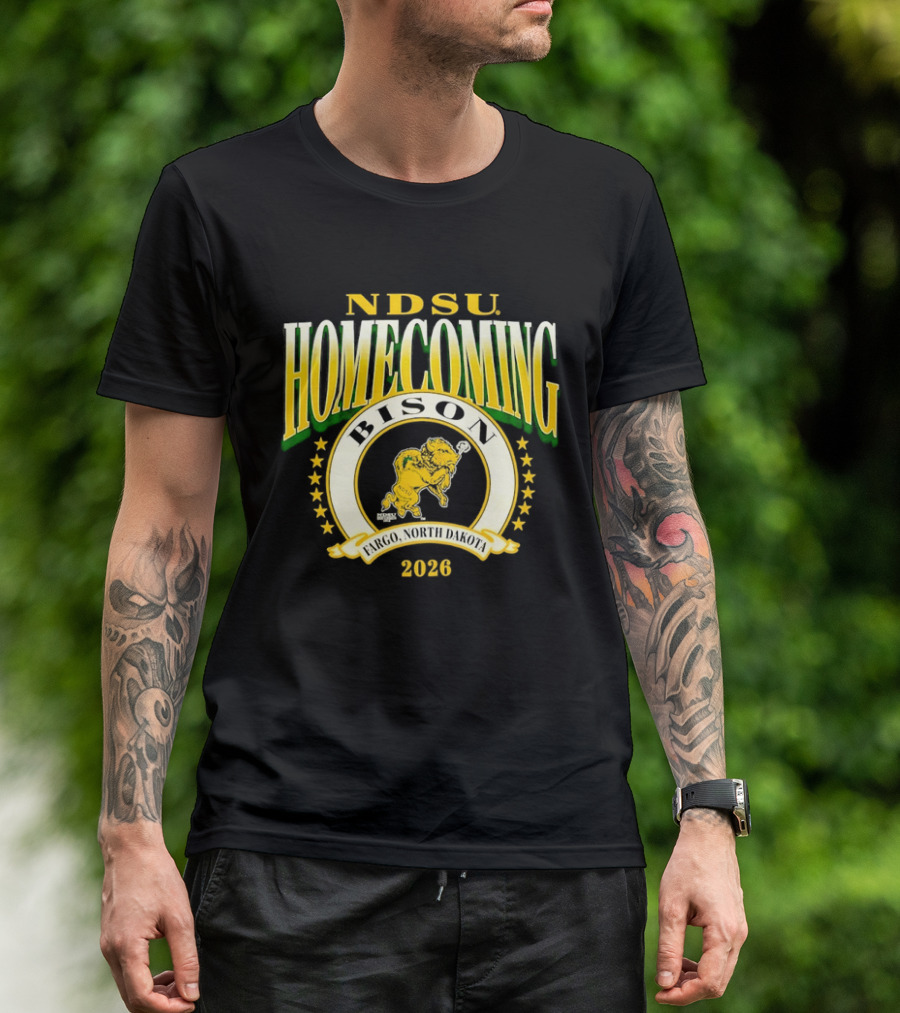 NDSU Homecoming Bison Fargo North Dakota 2026 T-Shirt