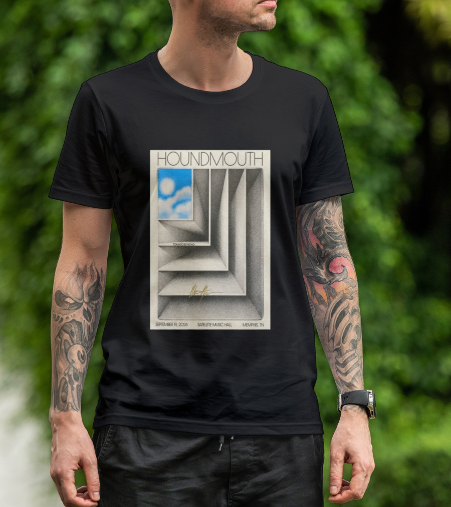 Houndmouth September 19 2026 Satellite Music Hall Memphis TN Tour T-Shirt