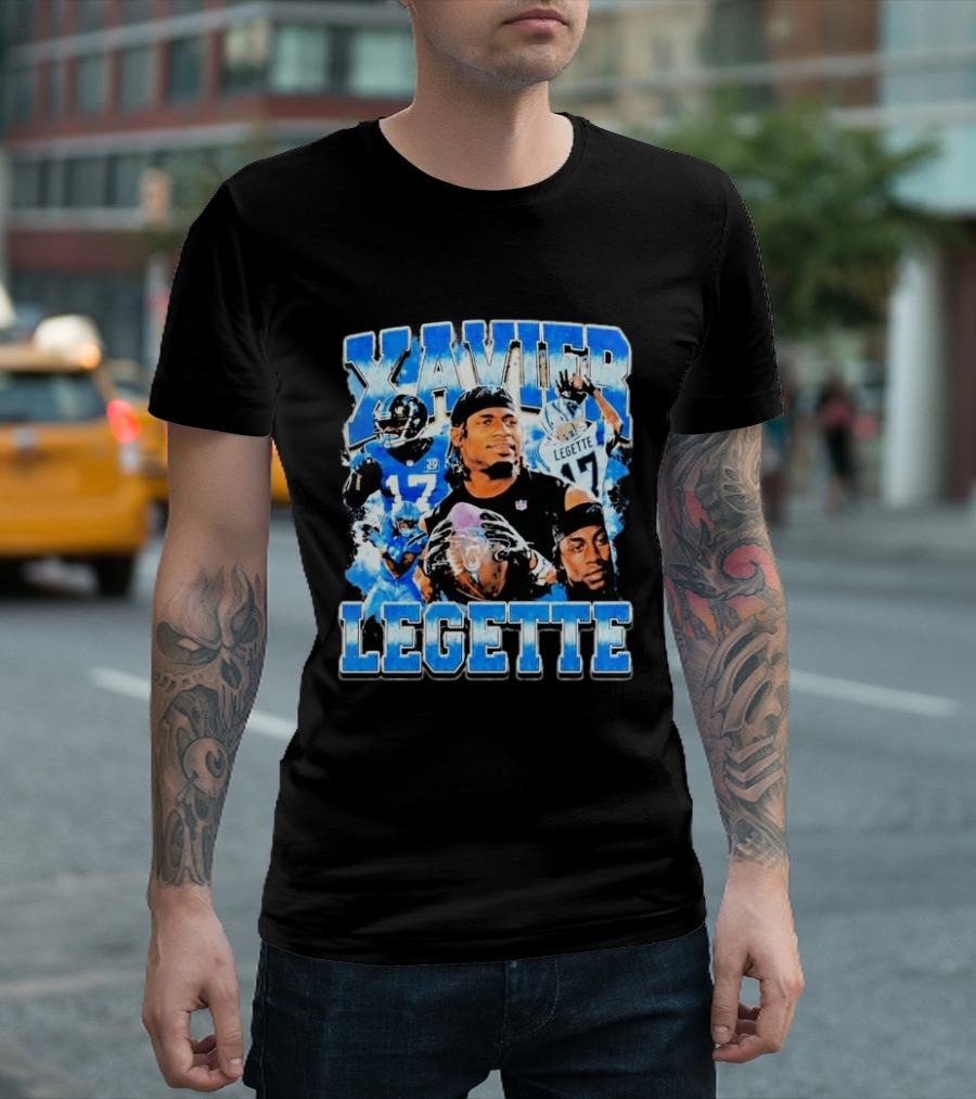 Xavier Legette Panthers Football Star Player Highlights T-Shirt
