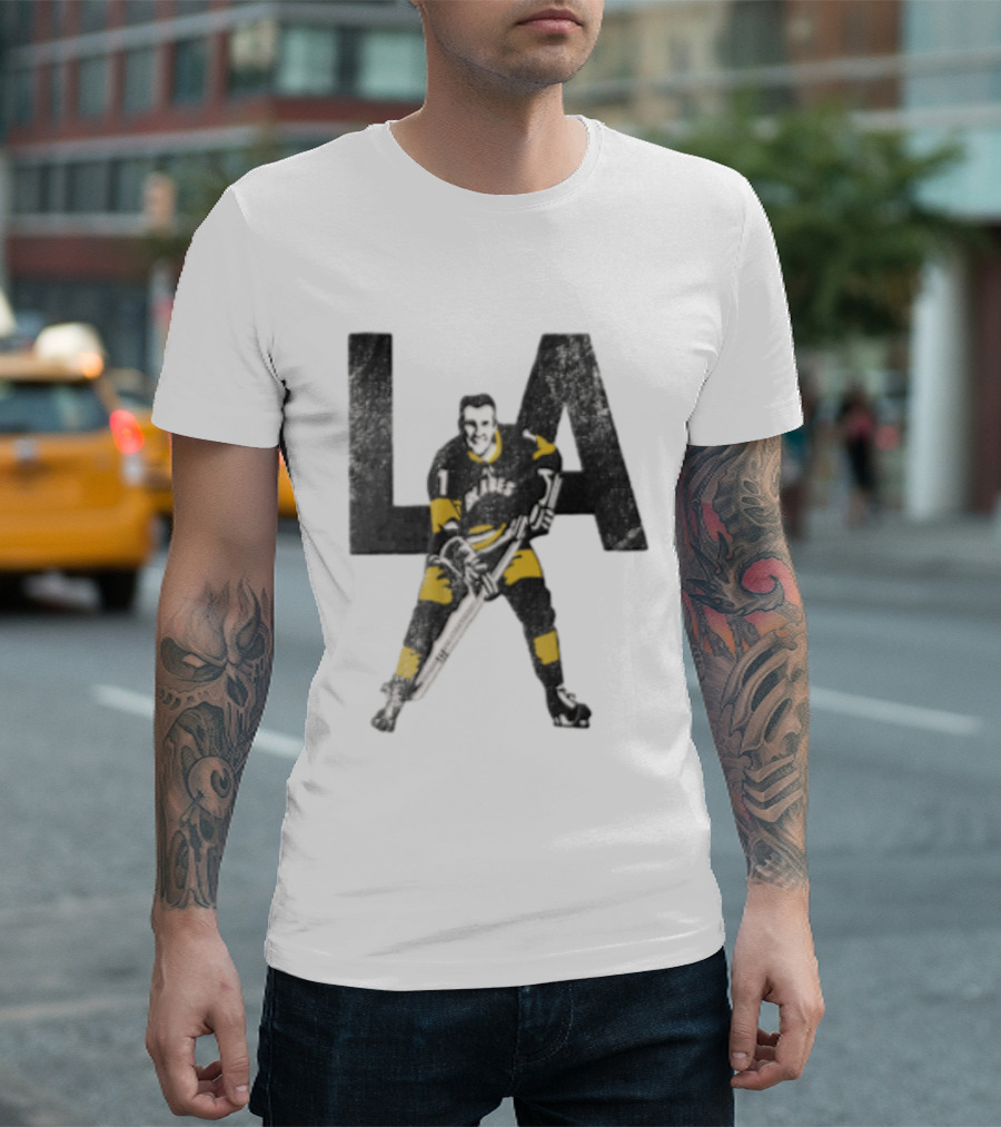 1961 LA Blades Hockey Retro Vintage Team Player T-Shirt