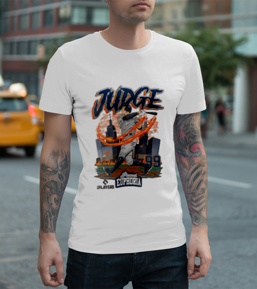 Judge 99 Players Branded Euphoria Limited Edition MLB Player V3 T-Shirt