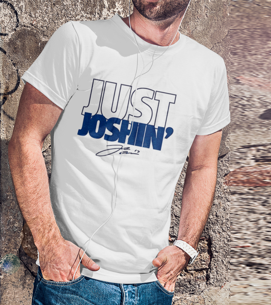 Josh Allen Just Joshin' 17 Buffalo Bills T-Shirt