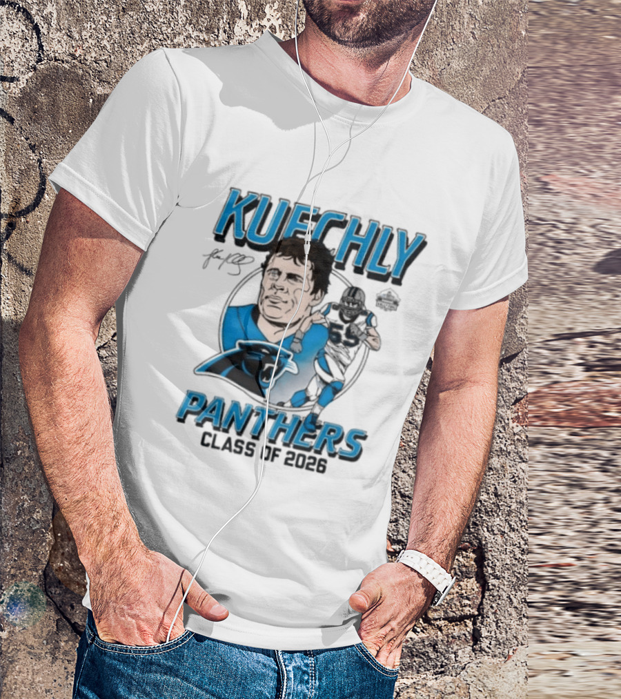 Kuechly Panthers Class Of 2026 Hall Of Fame T-Shirt