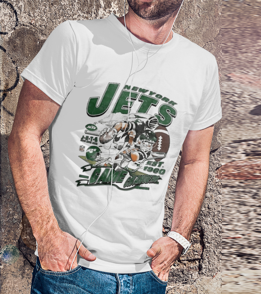 New York Jets Est 1960 Game Changers NFL Football T-Shirt
