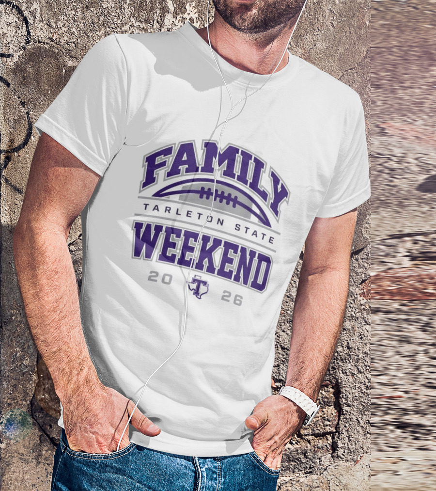 Tarleton State Family Weekend 2026 Football Event T-Shirt