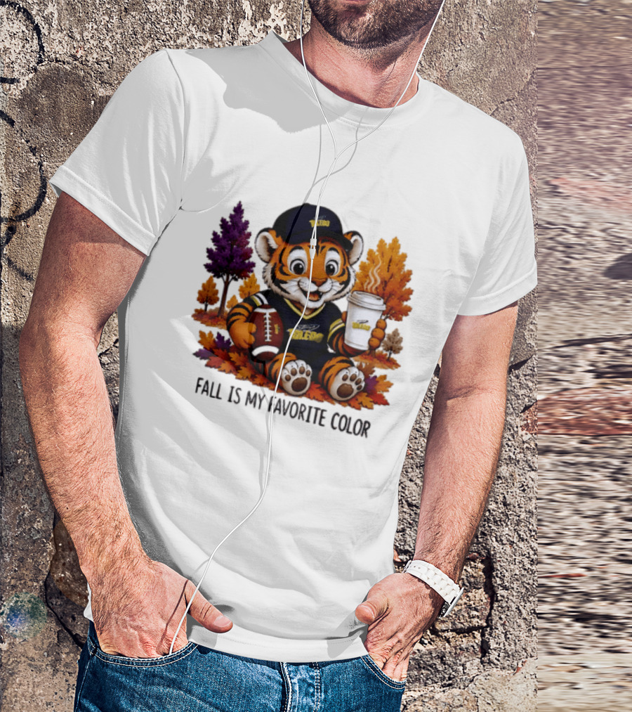 Toledo Rockets Tiger Fall Is My Favorite Color Football Coffee 2026 T-Shirt