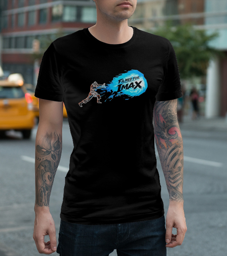 Goku Filmed For IMAX Energy Blast Dragon Ball Z T-Shirt