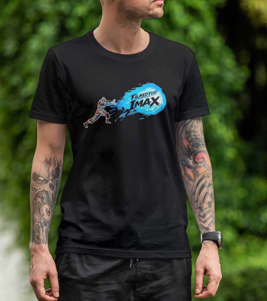 Goku Filmed For IMAX Energy Blast Dragon Ball Z T-Shirt