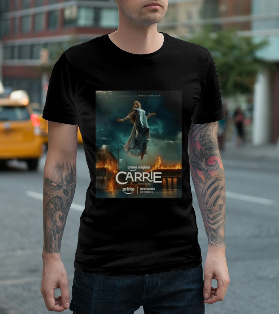 Prime Original Carrie New Series By Mike Flanagan October 7 Release T-Shirt