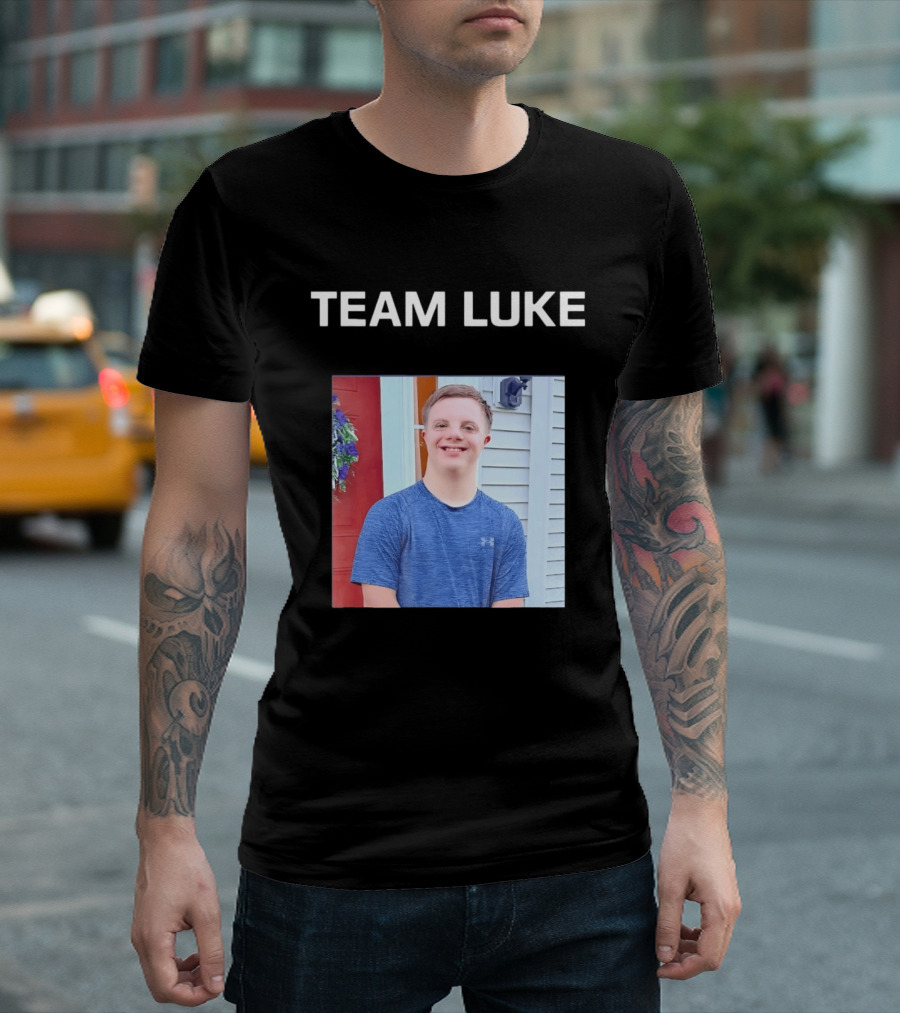 Team Luke Support Community Empowerment T-Shirt