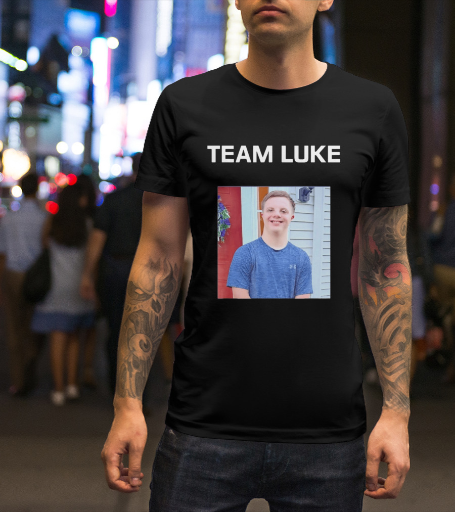 Team Luke Support Community Empowerment T-Shirt