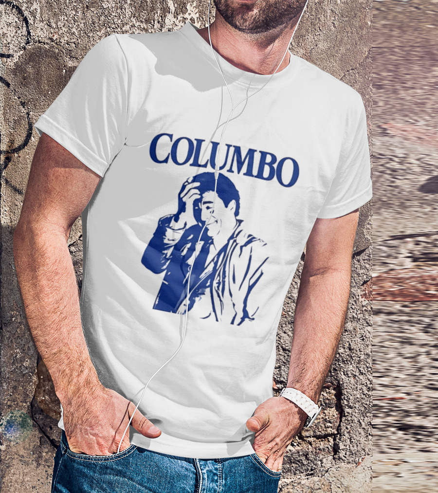 Columbo Peter Falk Detective Mystery TV Show T-Shirt
