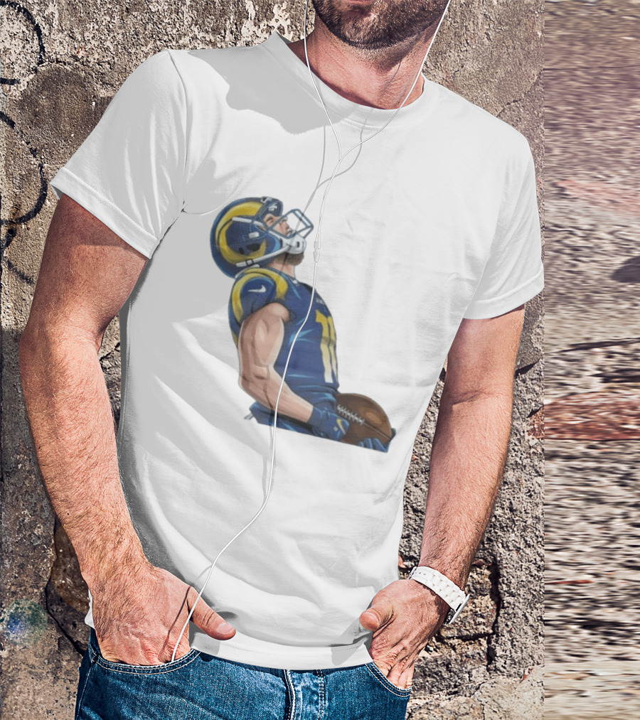 Cooper Kupp Los Angeles Rams No 10 Football Player Celebration T-Shirt