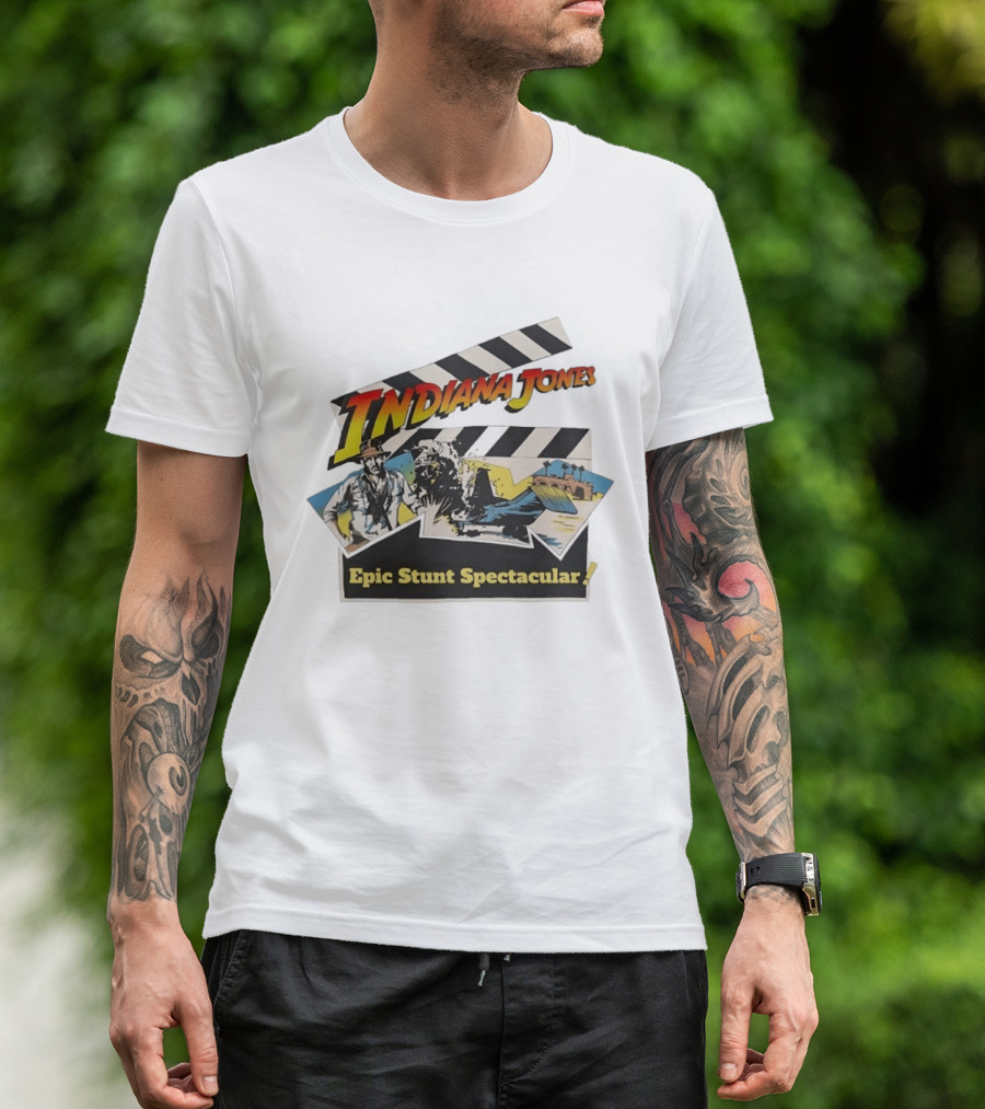Indiana Jones Epic Stunt Spectacular Adventure With Action Scenes T-Shirt