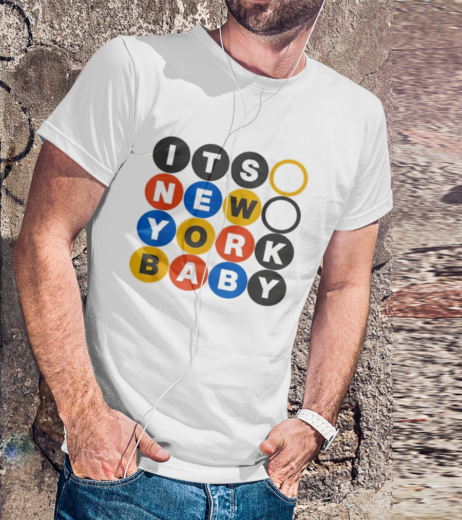 New York Baby Subway NYC Big Apple T-Shirt
