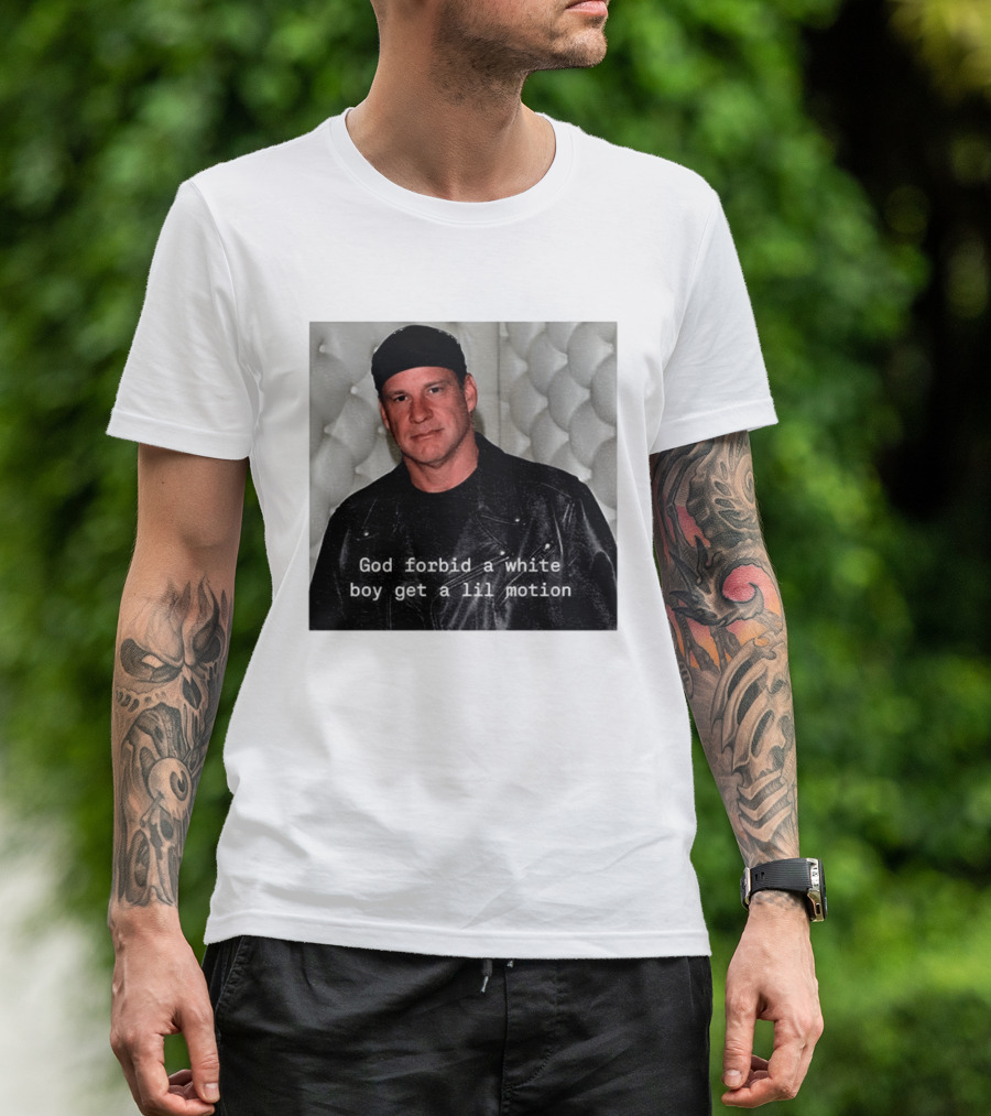 Lane Kiffin God Forbid A White Boy Get A Lil Motion T-Shirt