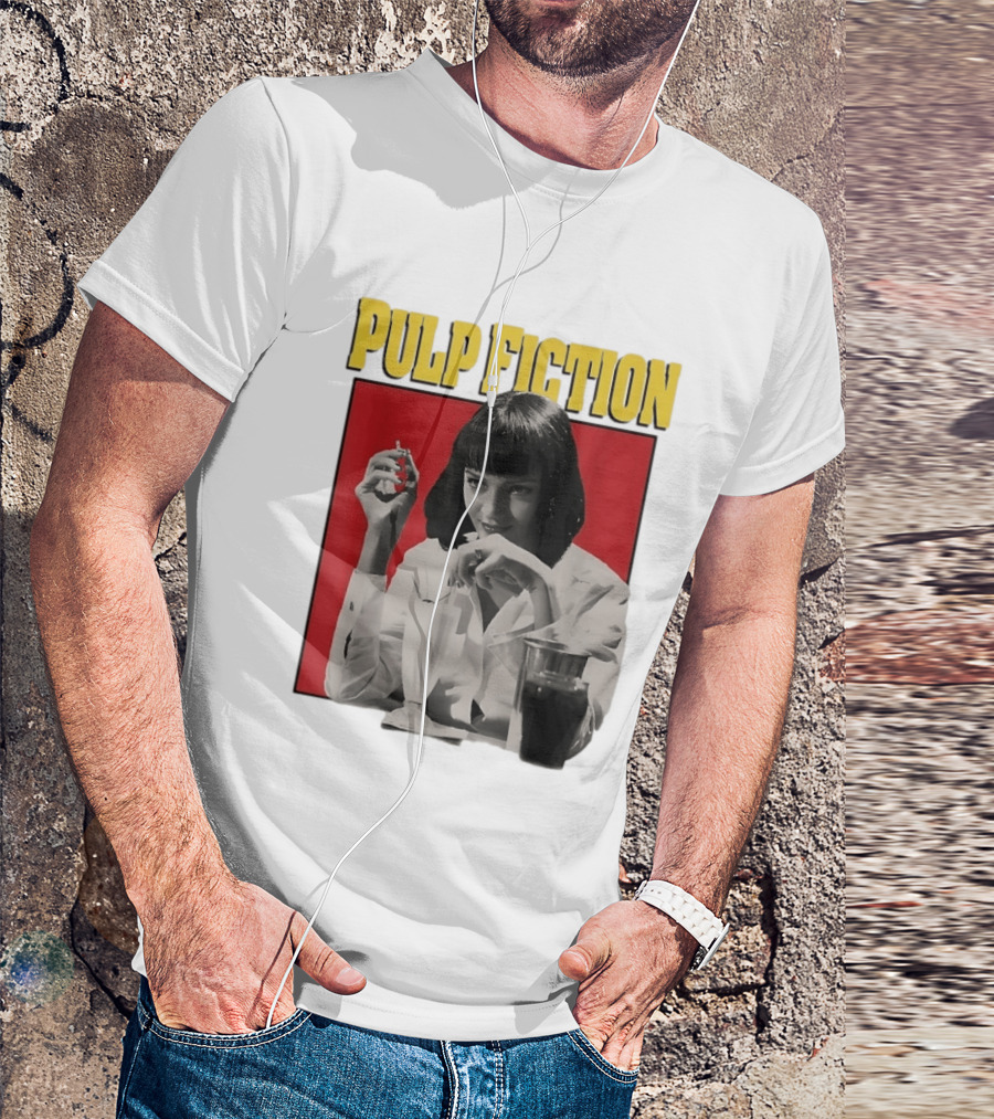 Pulp Fiction Mia Wallace Uma Thurman Quentin Tarantino T-Shirt