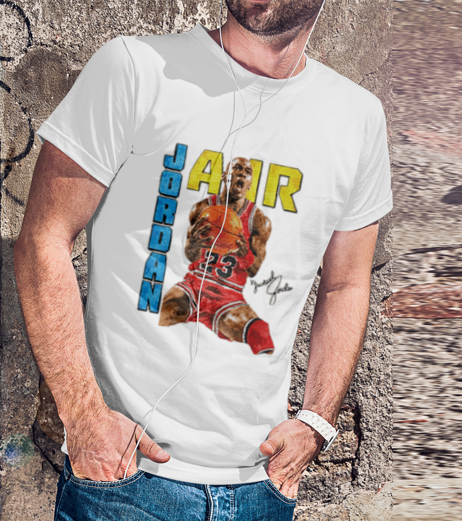 Jordan Air 23 Basketball Player Holding Ball T-Shirt