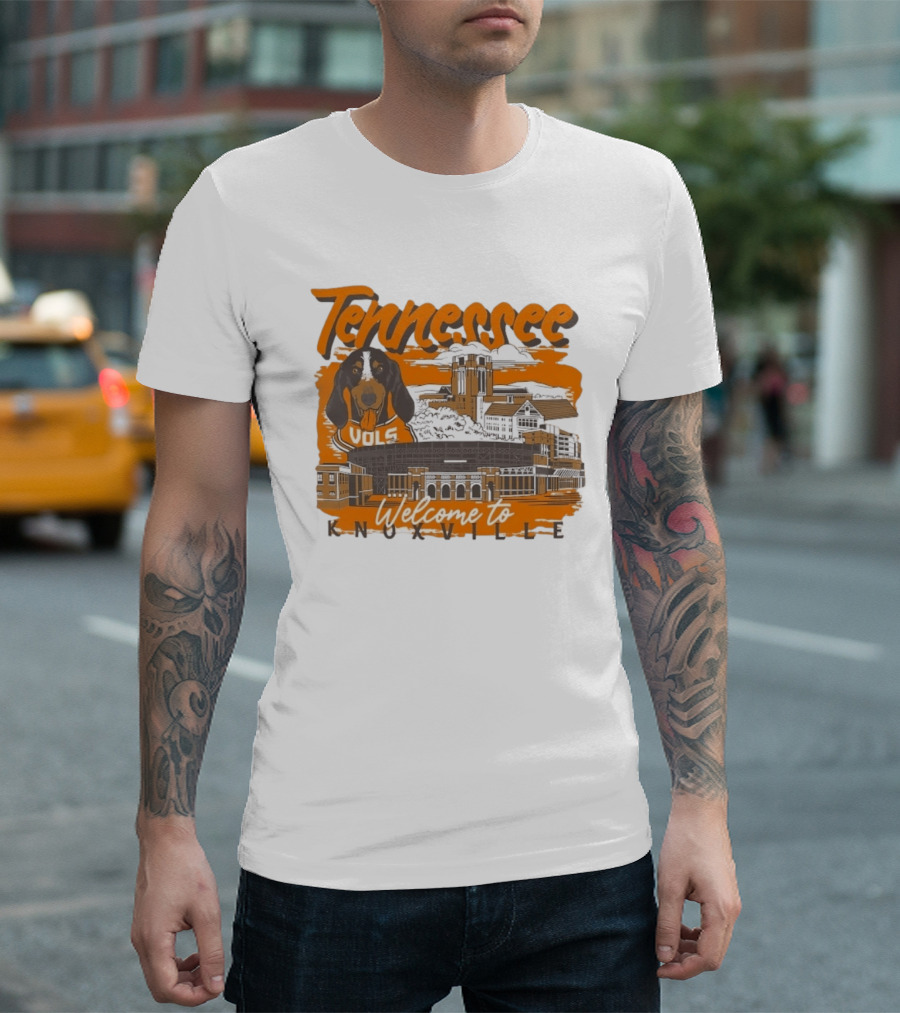 Tennessee Vols Welcome To Knoxville Smokey T-Shirt