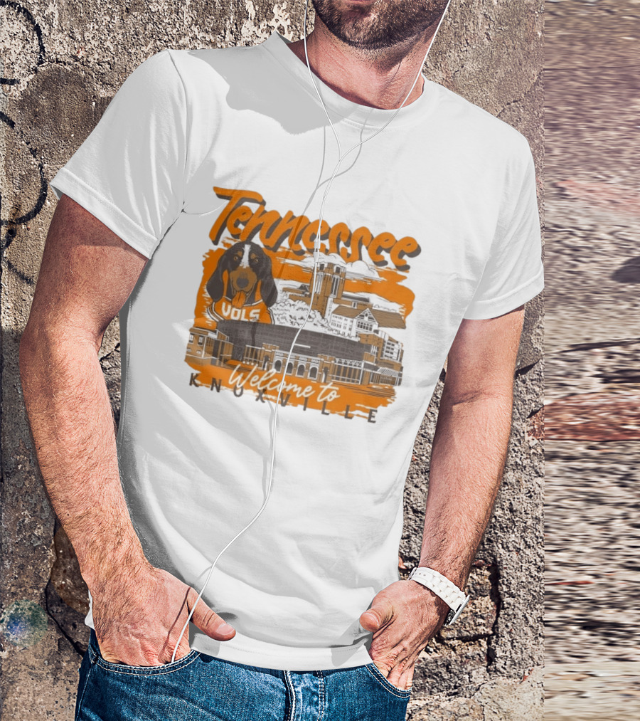 Tennessee Vols Welcome To Knoxville Smokey T-Shirt