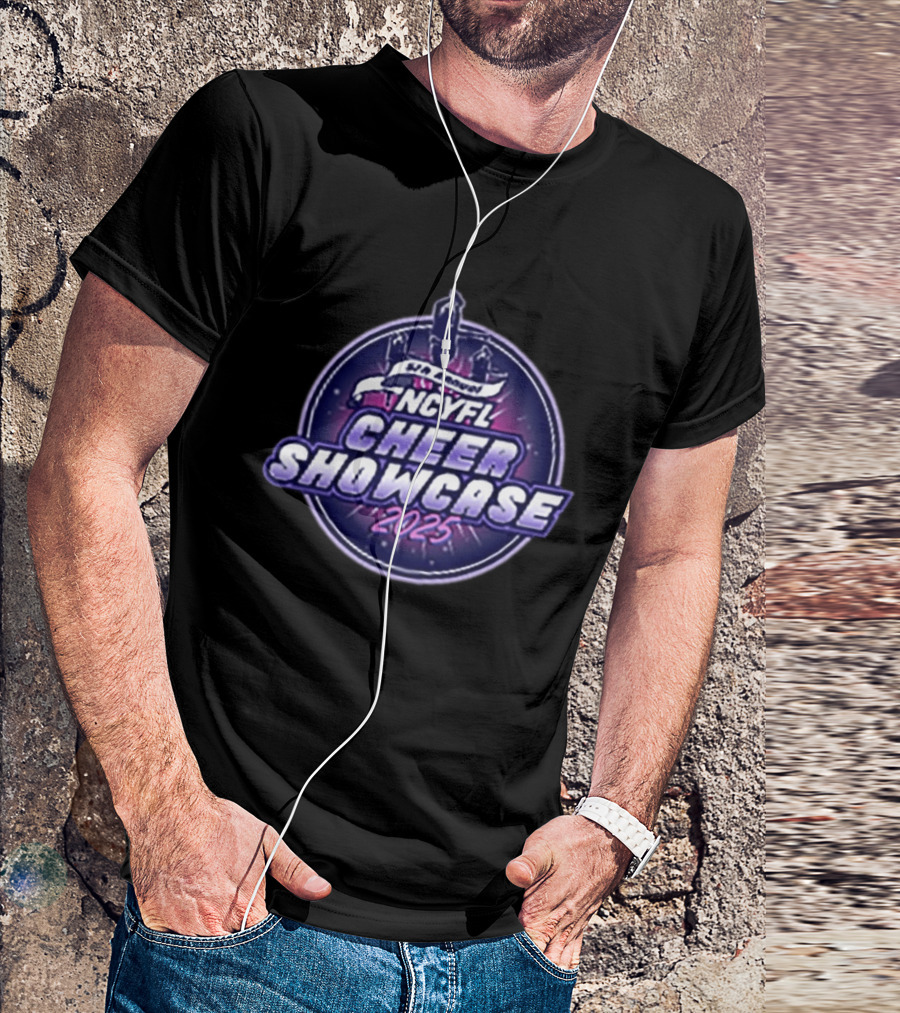 5th Annual NCYFL Cheer Showcase 2025 Event T-Shirt