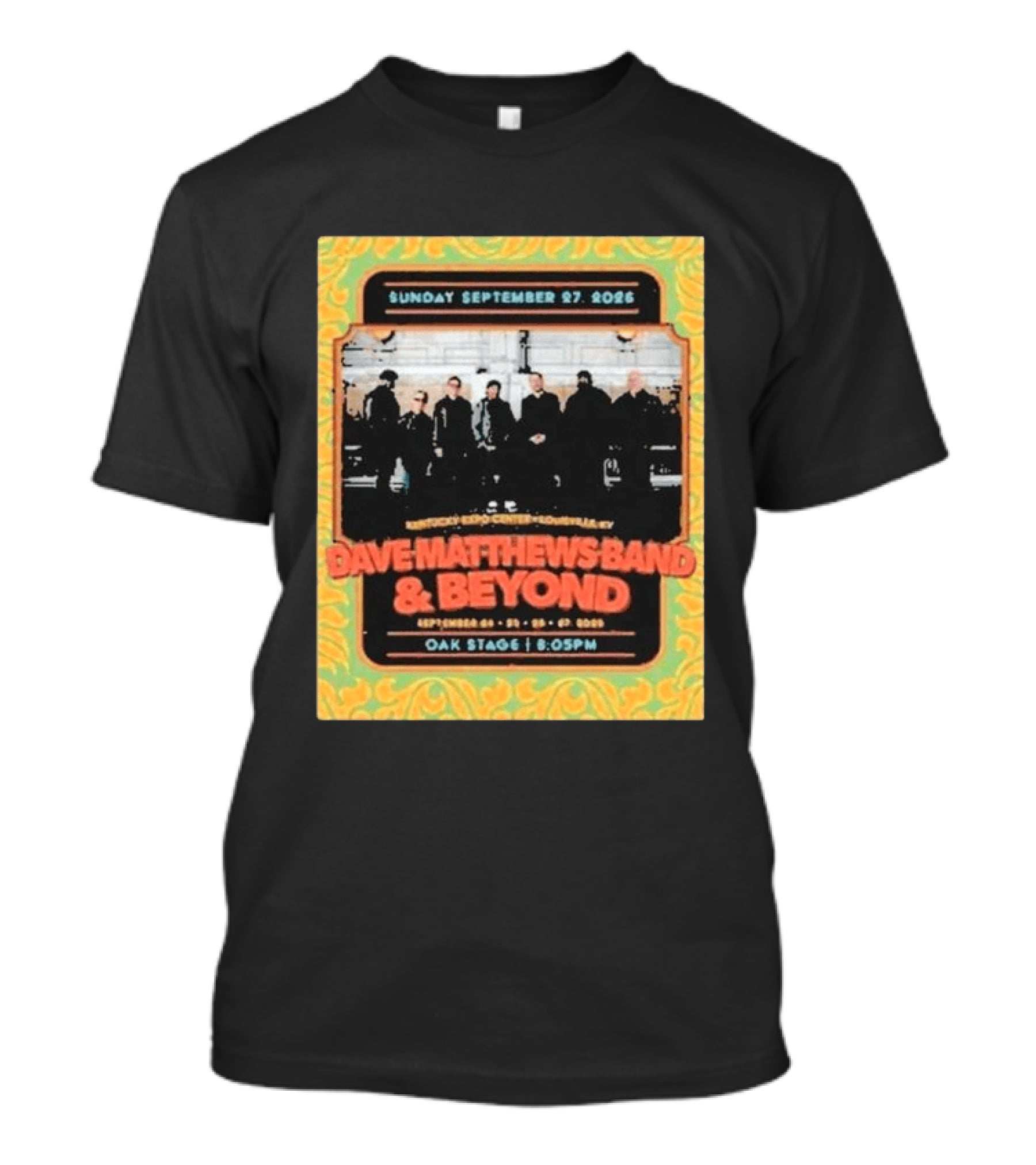 Dave Matthews Band And Beyond Live At Kentucky Expo Center Louisville September 24 27 2026 T-Shirt