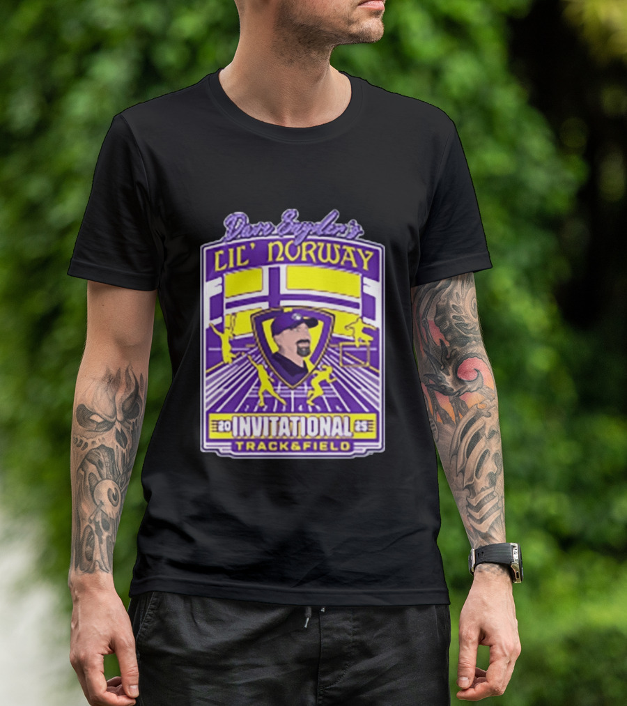 Dave Snyder's Lil Norway Invitational 2025 Track & Field T-Shirt