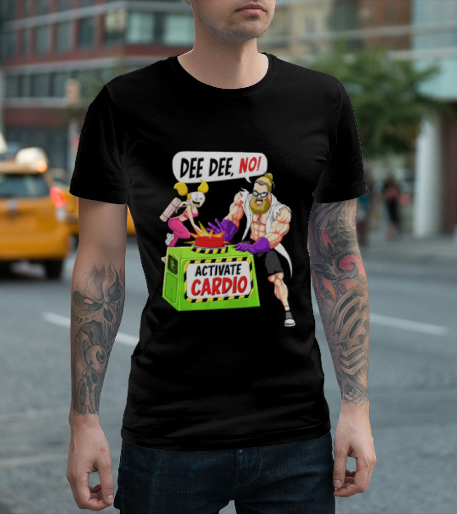 Dee Dee No Activate Cardio Dexters Laboratory Cartoon T-Shirt