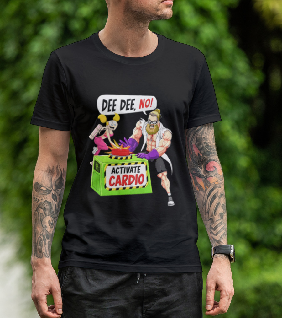 Dee Dee No Activate Cardio Dexters Laboratory Cartoon T-Shirt