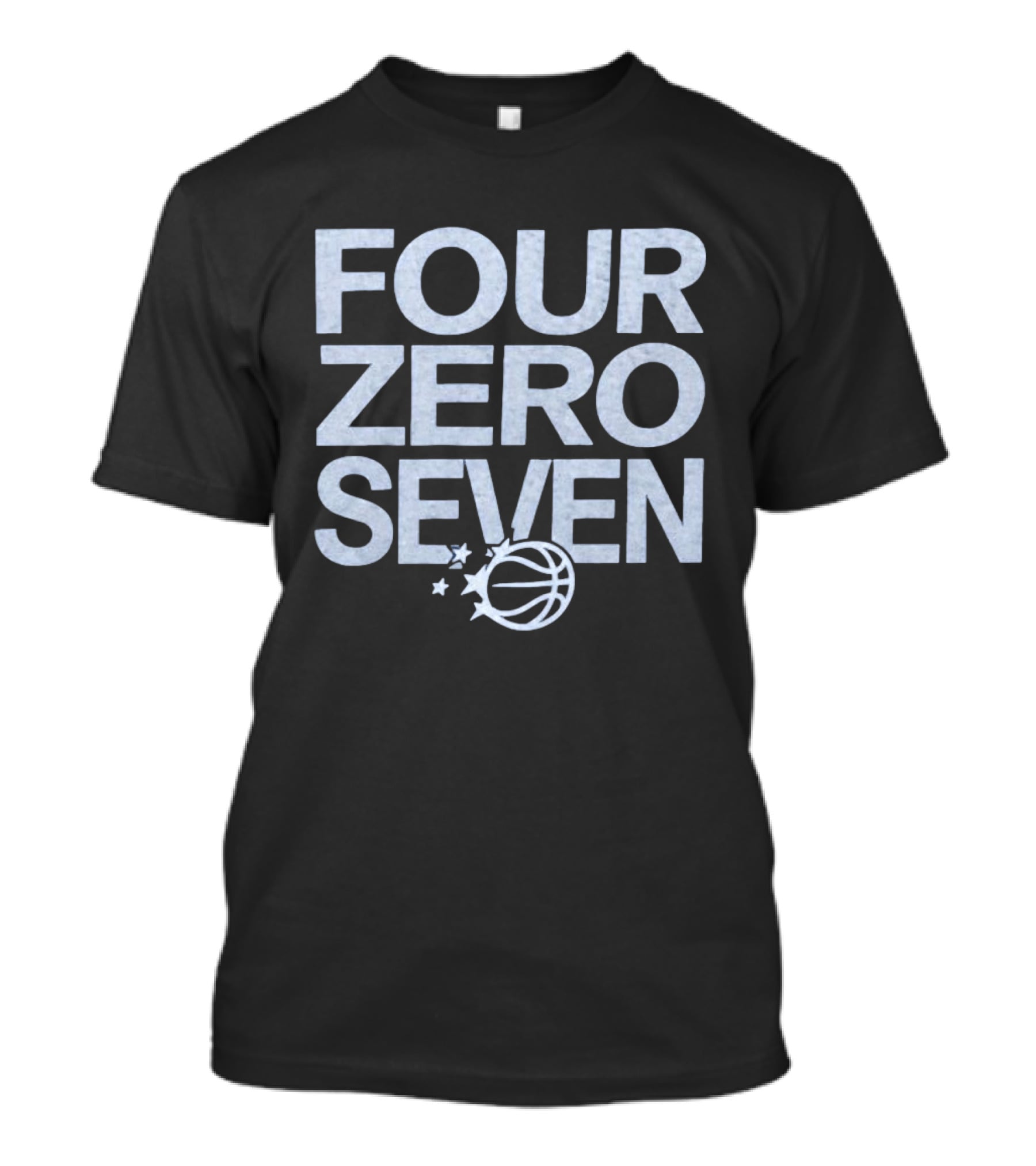 Four Zero Seven Basketball Stars T-Shirt