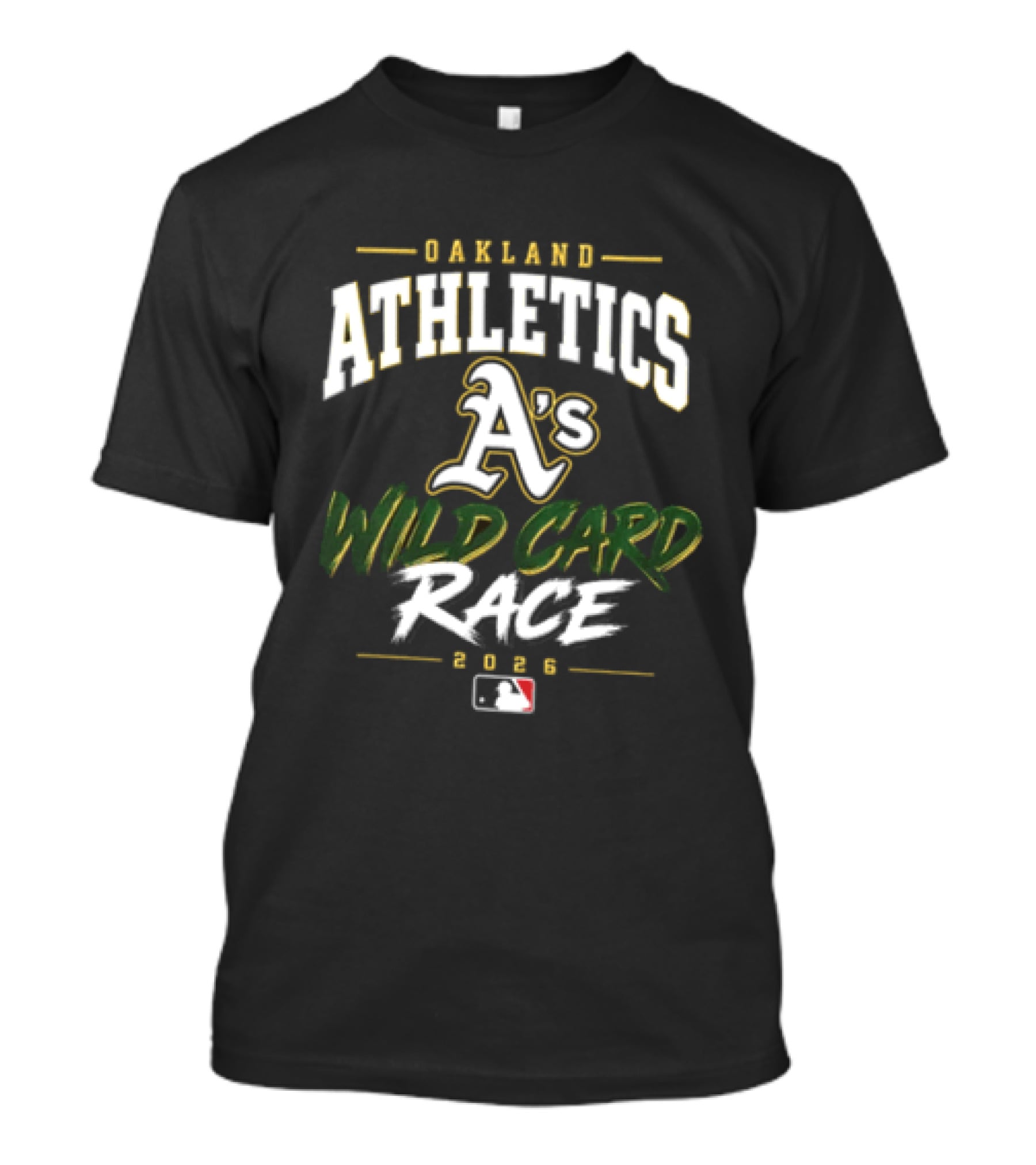 Oakland Athletics A's Wild Card Race 2026 MLB Postseason T-Shirt