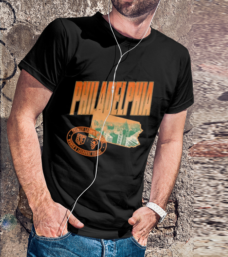 Philadelphia Premier Lacrosse League Women's Lacrosse Skyline T-Shirt