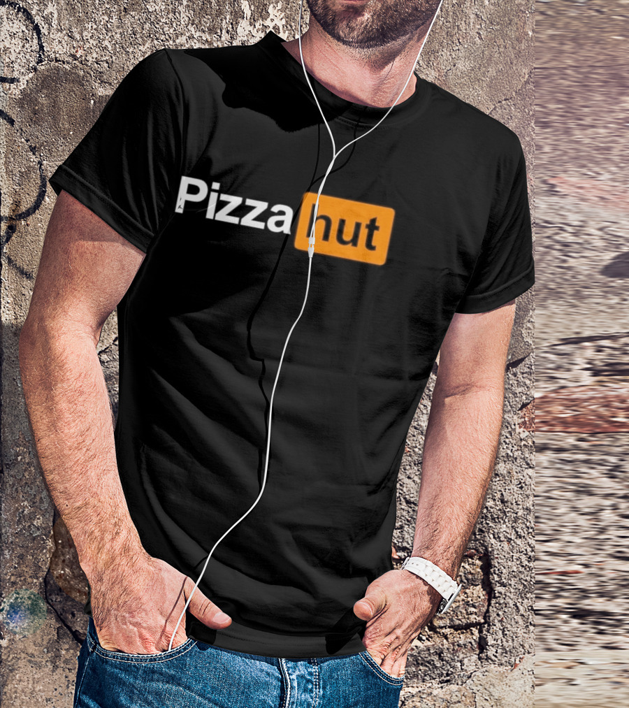 Pizza Hut Retro Branding Fast Food Nostalgia T-Shirt