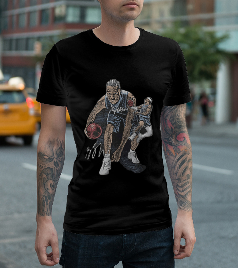 Shai Gilgeous Alexander Basketball Oklahoma City Thunder Signature T-Shirt