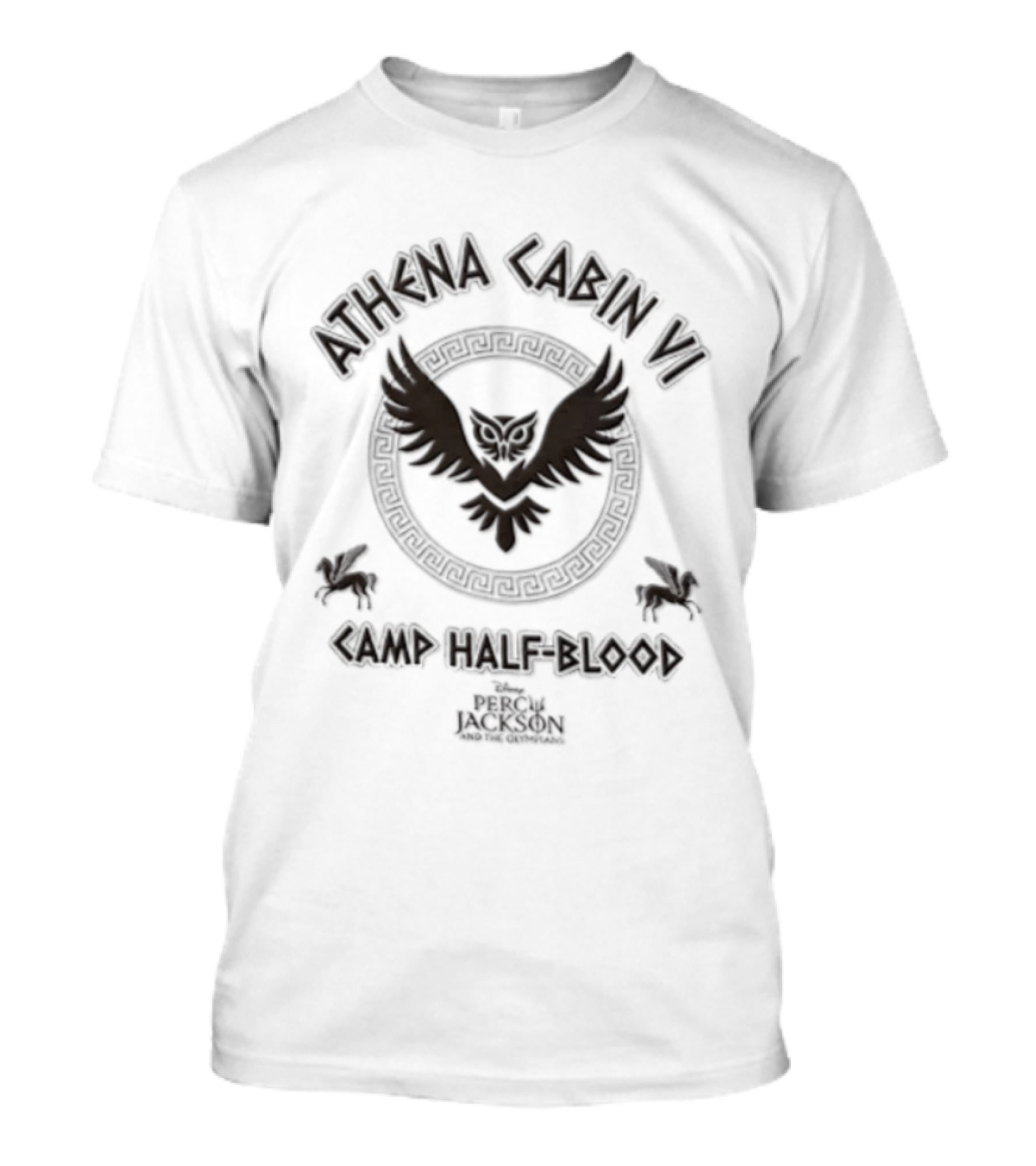 Athena Cabin VI Camp Half Blood Owl Percy Jackson And The Olympians T-Shirt