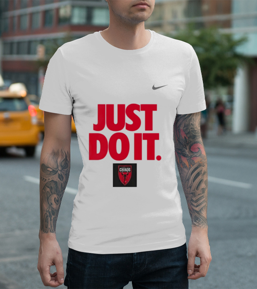 Carolina Chaos Just Do It Nike Premier Lacrosse League T-Shirt