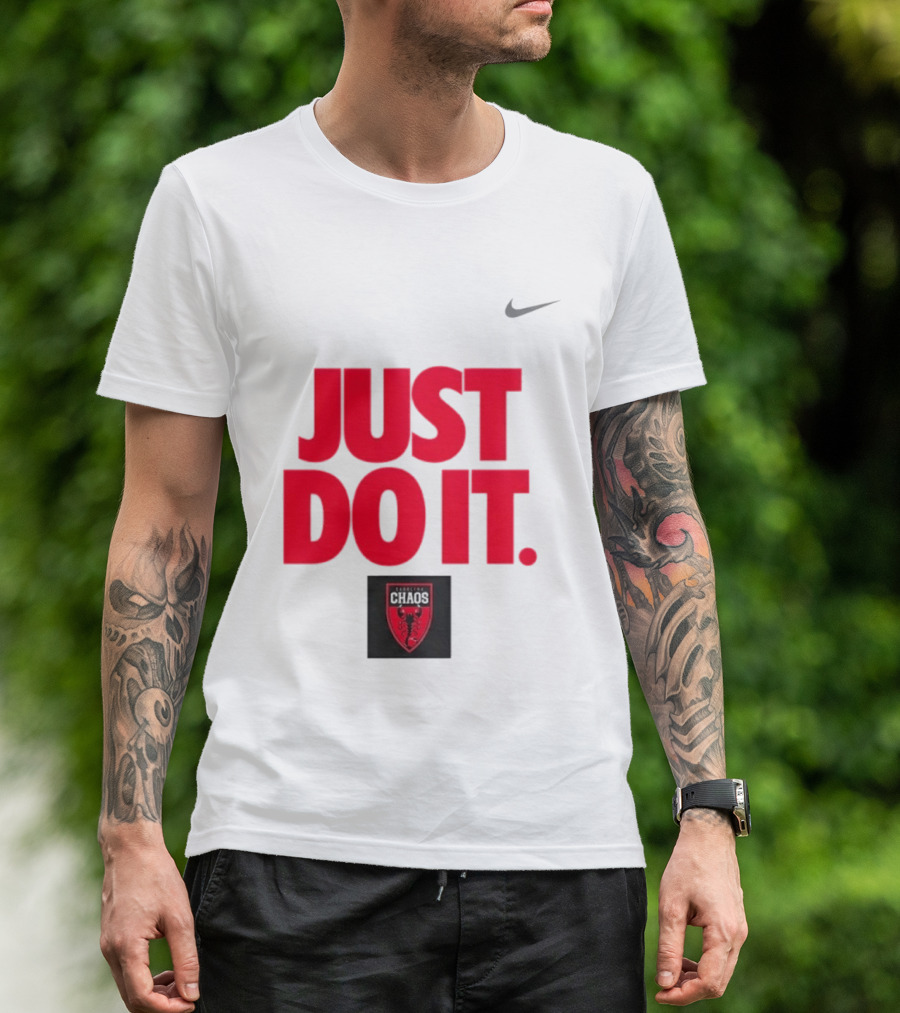 Carolina Chaos Just Do It Nike Premier Lacrosse League T-Shirt