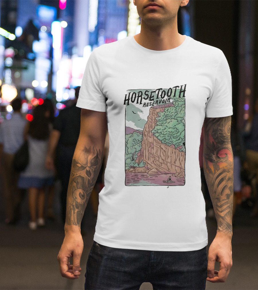 Horsetooth Reservoir Scenic Fort Collins CO T-Shirt