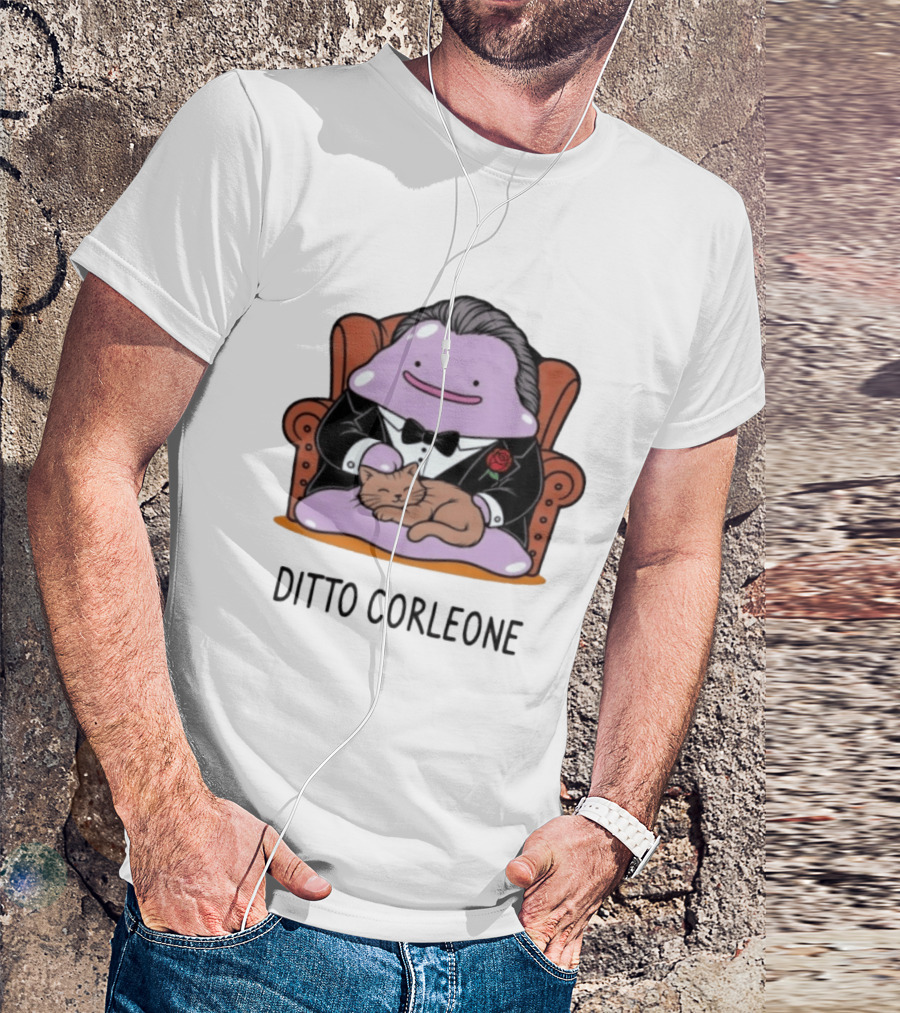 Ditto Corleone Pokémon Meets The Godfather T-Shirt