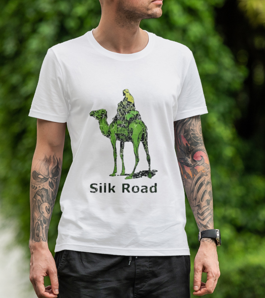 Silk Road Anonymous Marketplace Camel Dark Web T-Shirt