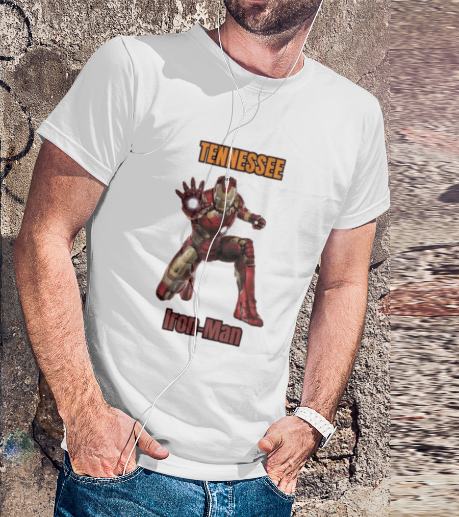 Tennessee Iron Man SEC Superheroes Vols T-Shirt