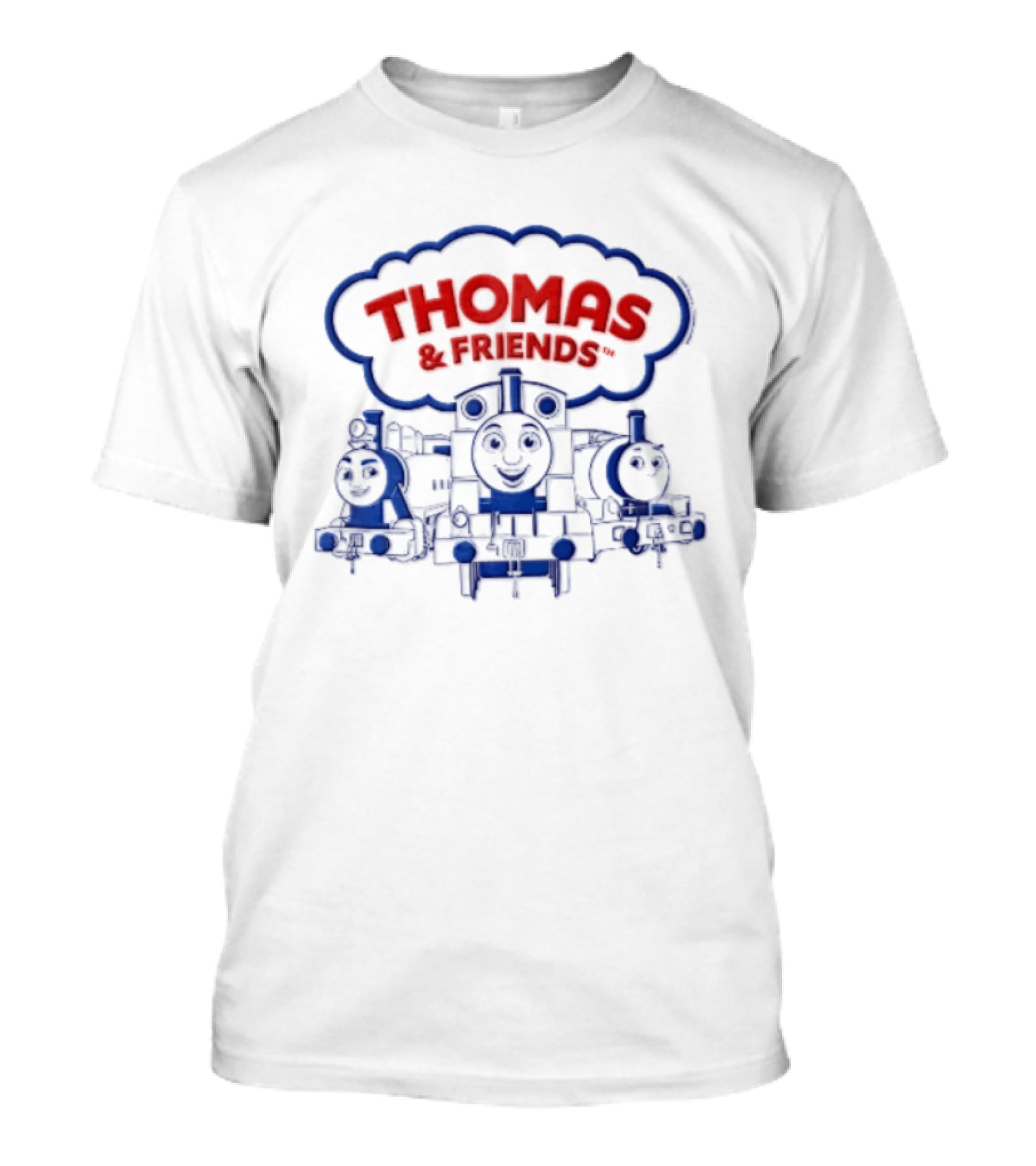 Thomas & Friends Blue Line Train Characters T-Shirt