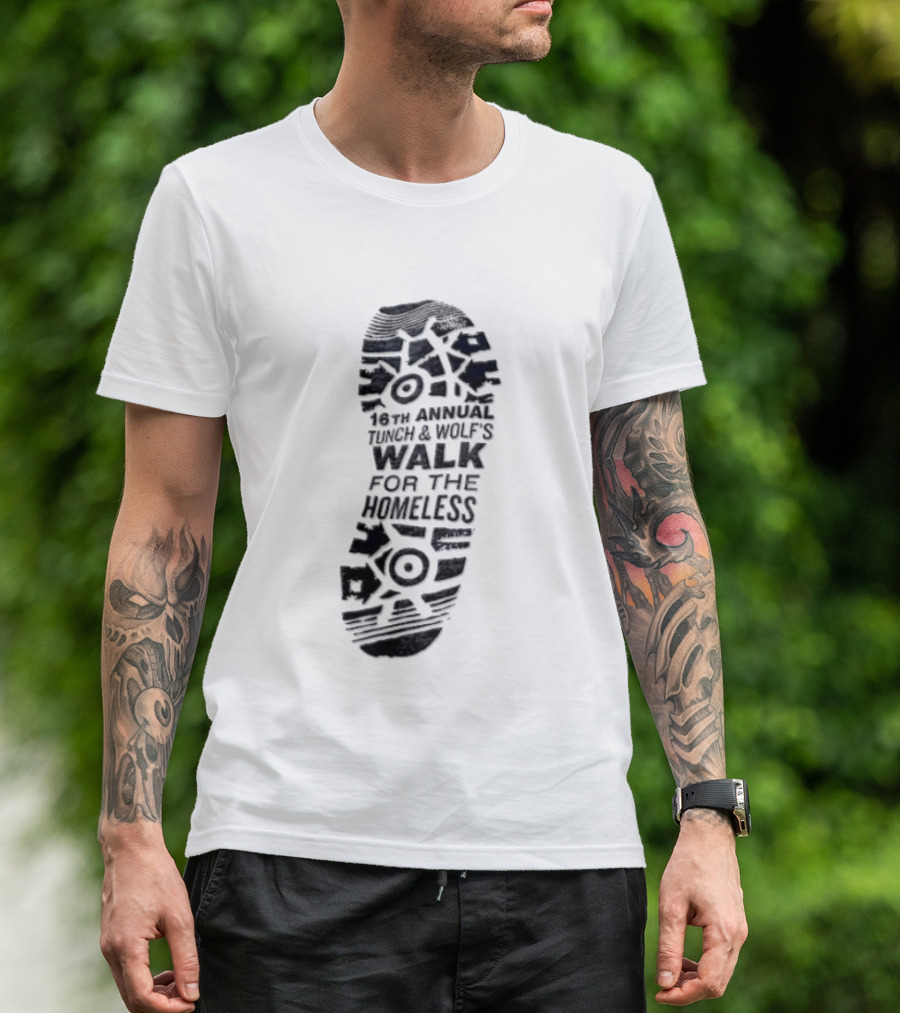 12th Annual Tunch And Wolf's Walk For The Homeless T-Shirt