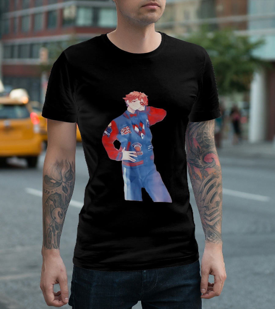 Ace Trappola Twisted Wonderland NRC Basketball Varsity Number 23 T-Shirt