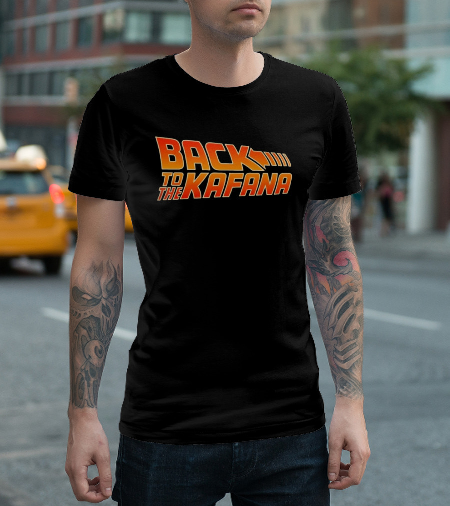 Back To The Kafana Movie Balkan Style Retro Pop Culture T-Shirt