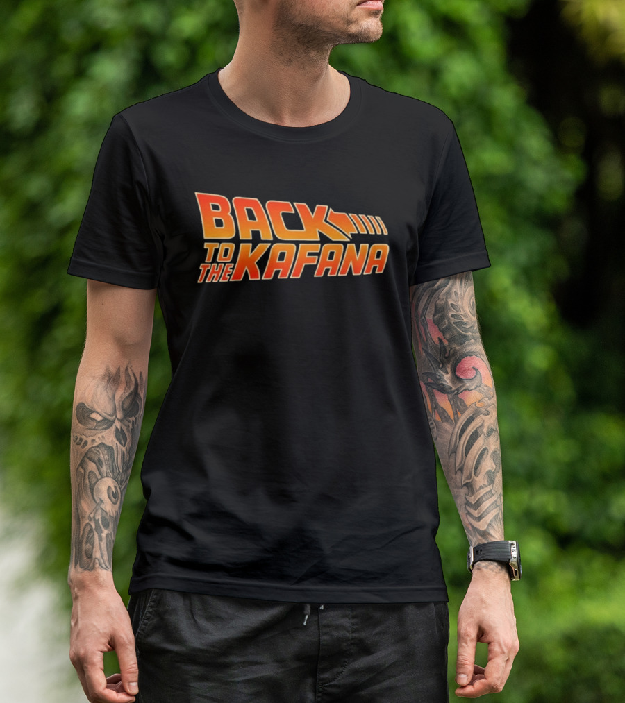 Back To The Kafana Movie Balkan Style Retro Pop Culture T-Shirt