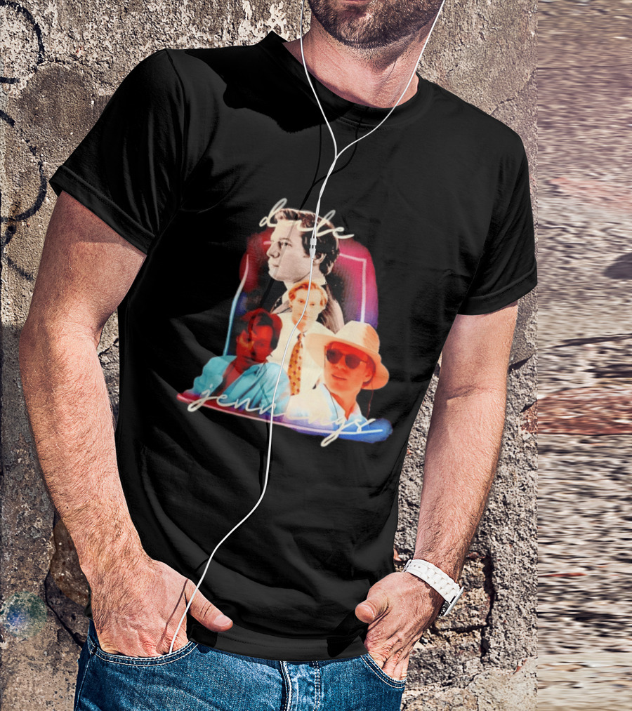 Dale Jennings Actor Retro Pop Art Collage T-Shirt
