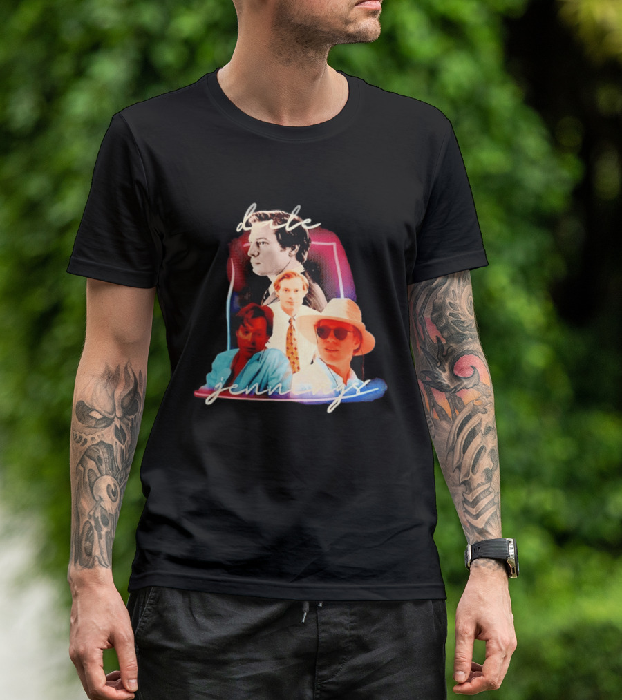 Dale Jennings Actor Retro Pop Art Collage T-Shirt